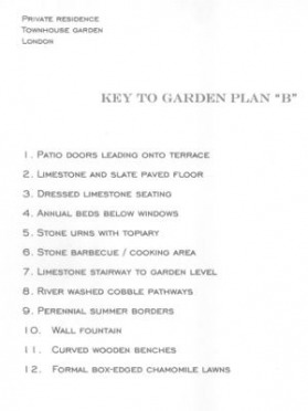 Key to Plan 'B'